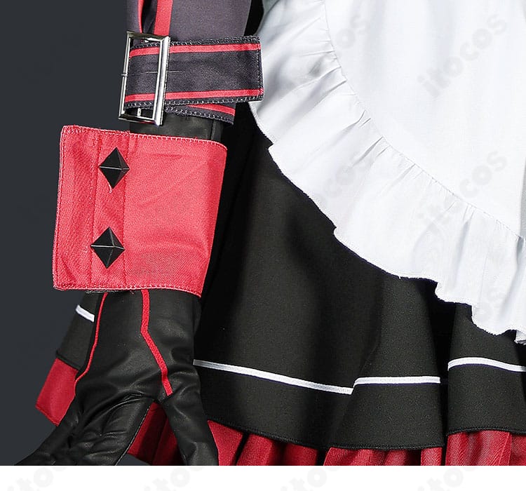ドレイクのコスプレ衣装に付属する手袋と手元装飾