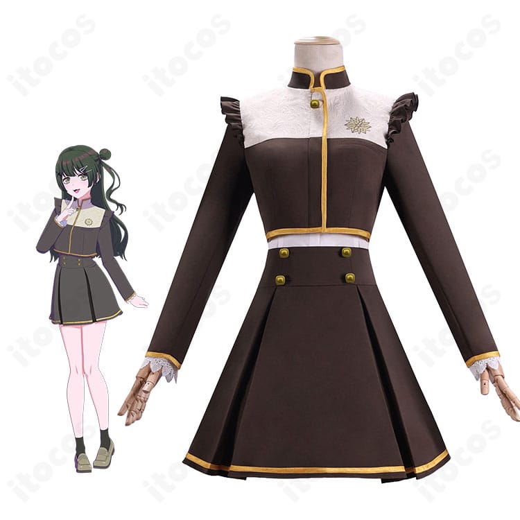 BanG Dream! ゆめ∞みたの人物イメージと制服風ステージ衣装の商品画像