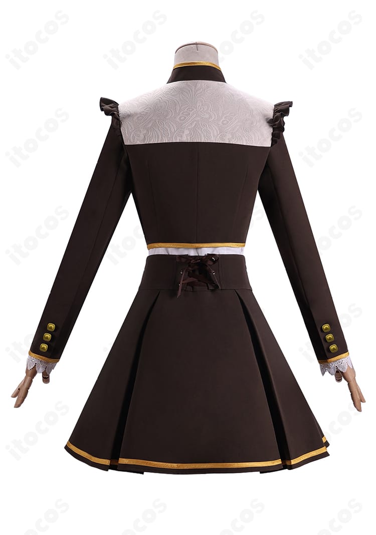 BanG Dream! ゆめ∞みた制服風ステージ衣装の背面デザイン