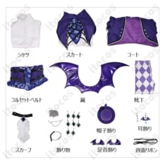 アイカツ！藤堂ユリカ ゴスマジックコーデ｜撮影映えする華麗なコスプレ衣装 - 4枚目の画像（サムネイル）