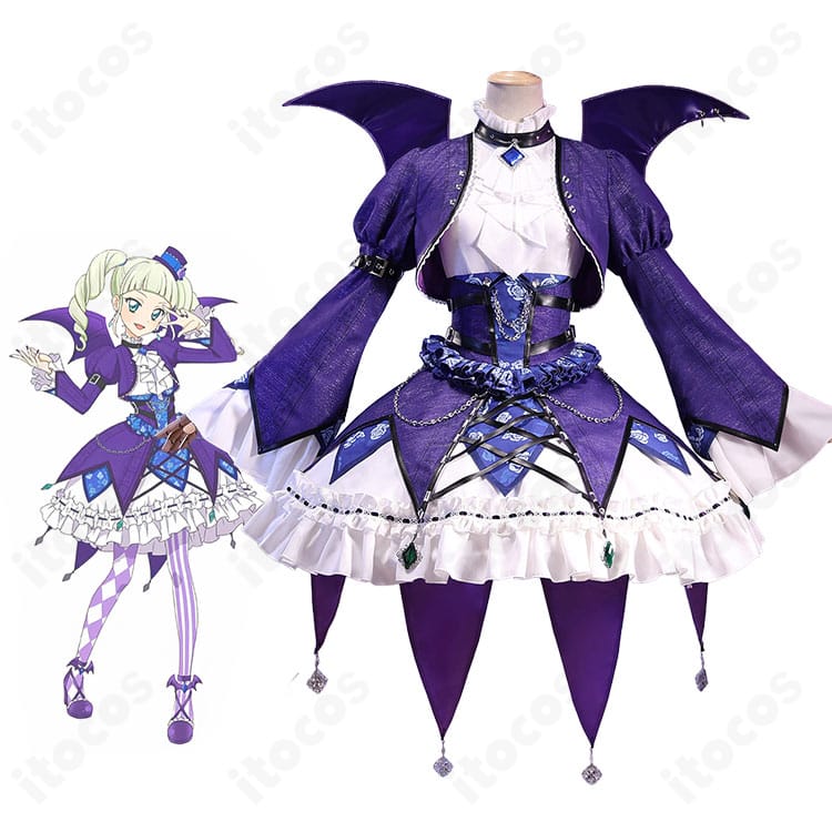 『アイカツ!』藤堂ユリカのキャラクターイメージとゴスマジックコーデ衣装