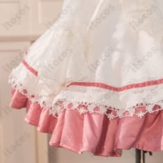 勝利の女神：NIKKE アリス 白メイド衣装Ver. うさ耳付きコスプレセット - 6枚目の画像（サムネイル）
