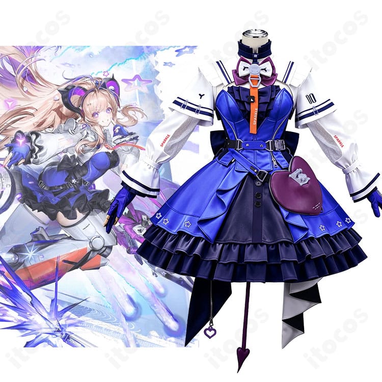 アークナイツ:エンドフィールドのリーノ人物ビジュアルとコスプレ衣装の商品イメージ