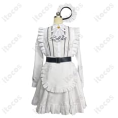 スノーホワイト 一番くじCHAPTER7白メイドコスプレ衣装｜軽やかで高再現 - 1枚目の画像（サムネイル）