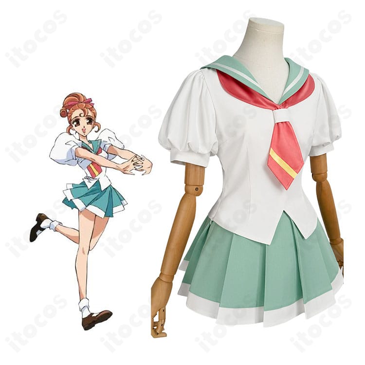 『少女革命ウテナ』篠原若葉・薫梢のキャラクターイメージと私立鳳学園女子制服セット