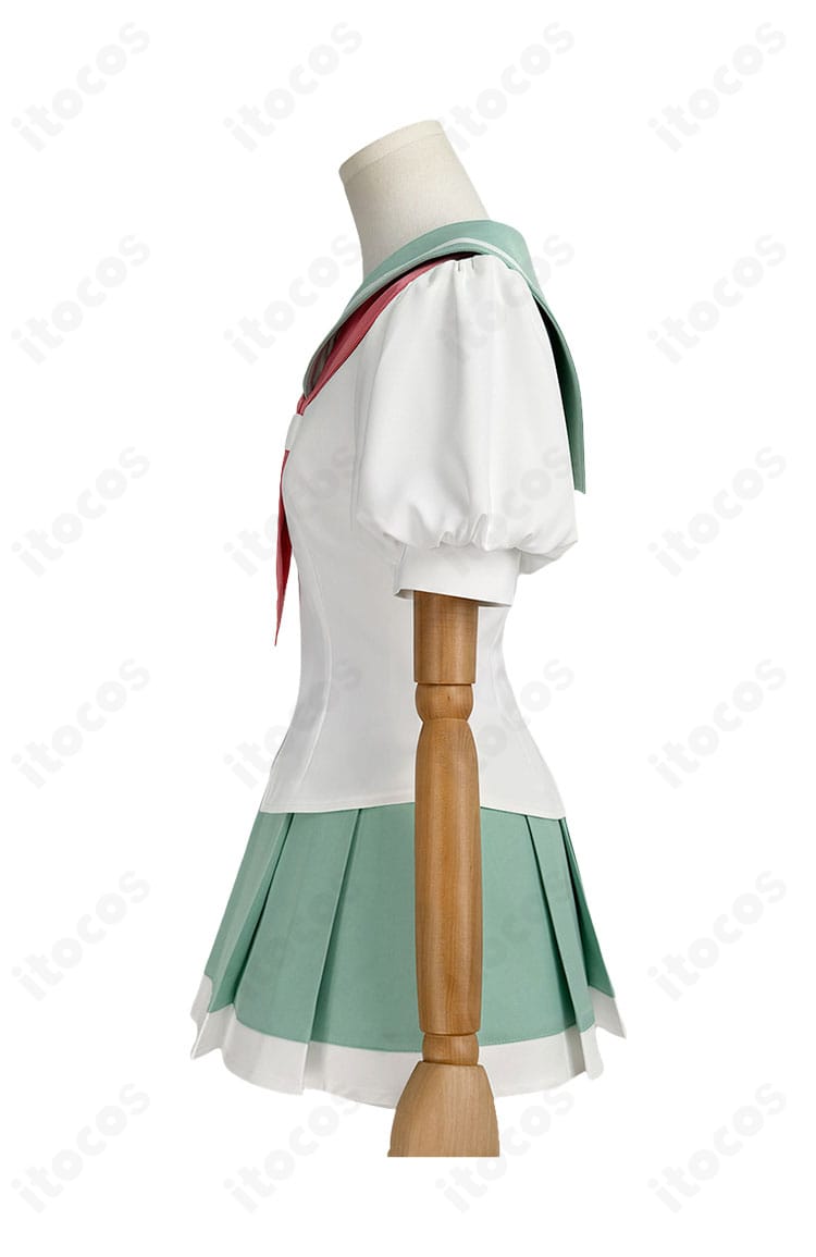 私立鳳学園女子制服トップスの左袖ディテール