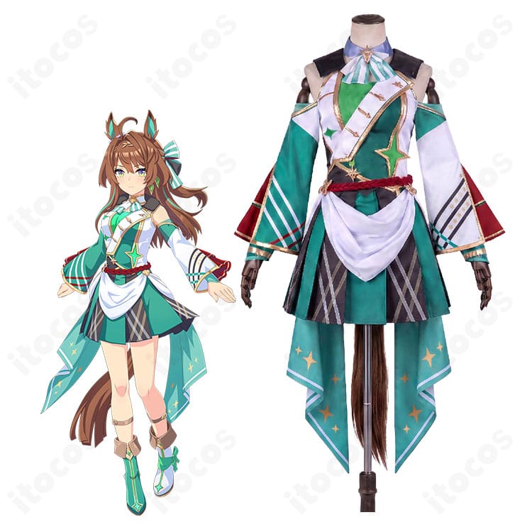 『ウマ娘 プリティーダービー』エフフォーリアのキャラクターイメージと勝負服コスプレ衣装