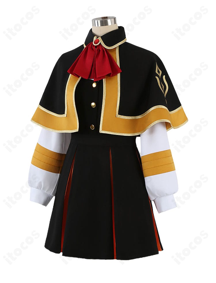 オルガマリー幼い姿Ver.学園制服風コスプレ衣装の左側面