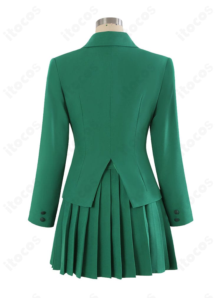鳳凰寺風 制服Ver.コスプレ衣装のジャケットとスカート背面