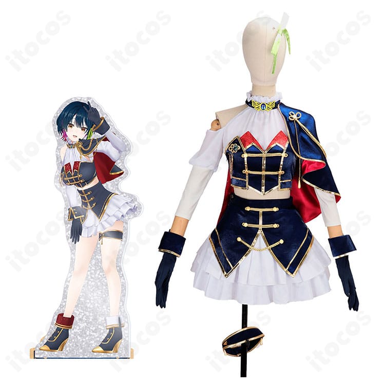 にじさんじ山神カルタのキャラクターイメージと共通衣装コスプレ8点セット