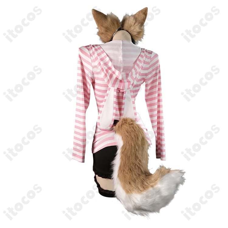 玉藻の前 春色の現代衣装コスプレセット｜軽快な私服姿を再現 - 3枚目の画像