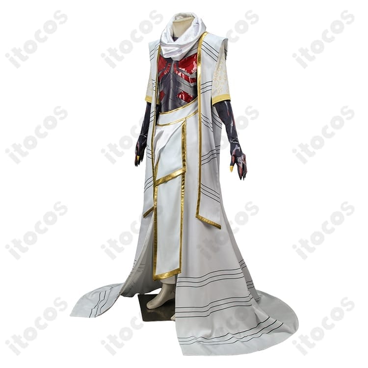 ホンル 蜘蛛の巣 薬指の親方コスプレ衣装｜重厚ロングコート6点セット - 2枚目の画像