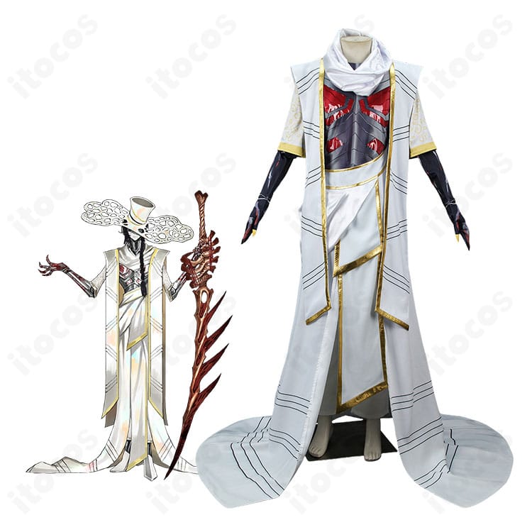 Limbus Companyホンルのキャラクターイメージと蜘蛛の巣 薬指の親方コスプレ衣装セット