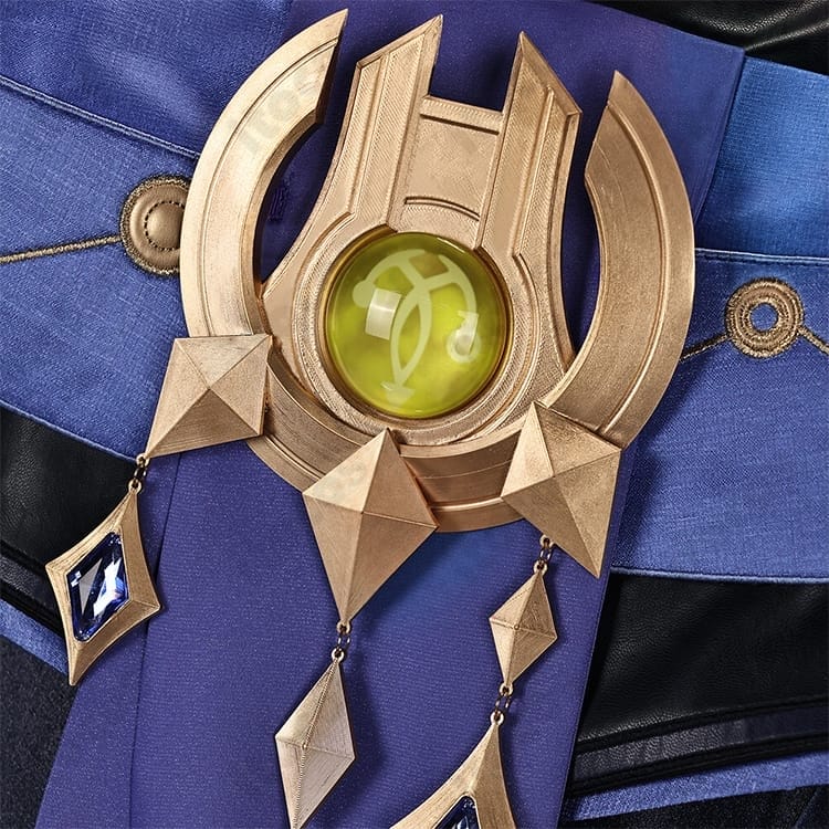 原神 ミティヤ研究者衣装｜星の楔と多層ケープで再現度を高めたコスプレセット - 4枚目の画像