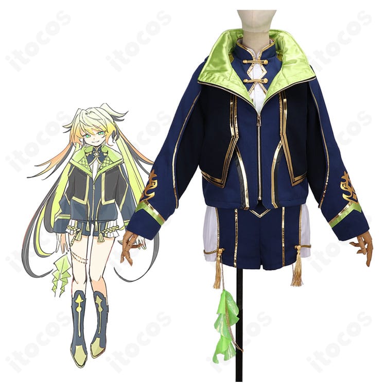 にじさんじ メリッサ・キンレンカのキャラクターイメージと想像共通コスプレ衣装
