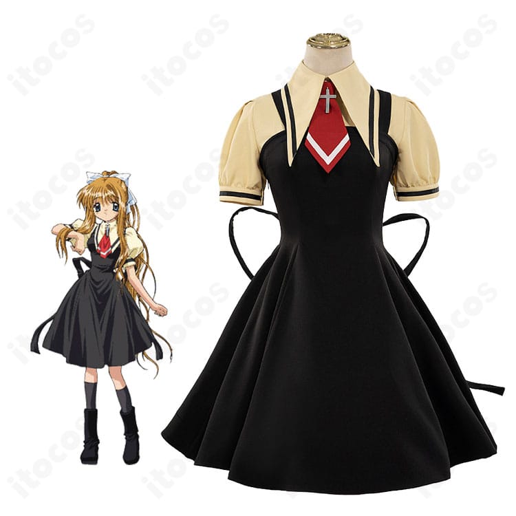 『AIR』神尾観鈴のキャラクターイメージと夏服制服Ver.コスプレ衣装セット
