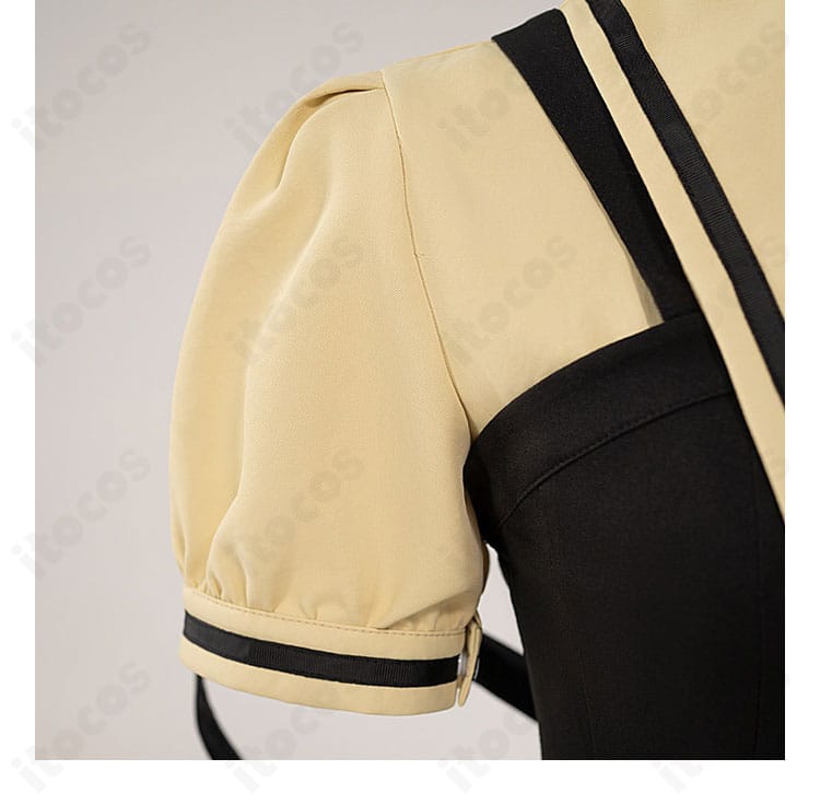 神尾観鈴の夏服制服Ver.に施された肩飾りのディテール