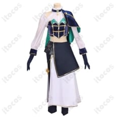 にじさんじ 緑仙 共通衣装コスプレ｜快適な着心地と華やかな再現性 - 1枚目の画像（サムネイル）
