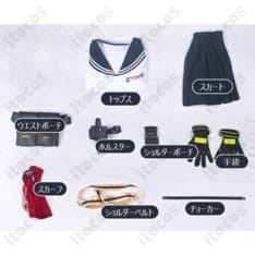 ブルアカ 高倉クルミ FOX小隊通常制服コスプレ衣装｜小物付きで高再現 - 4枚目の画像（サムネイル）