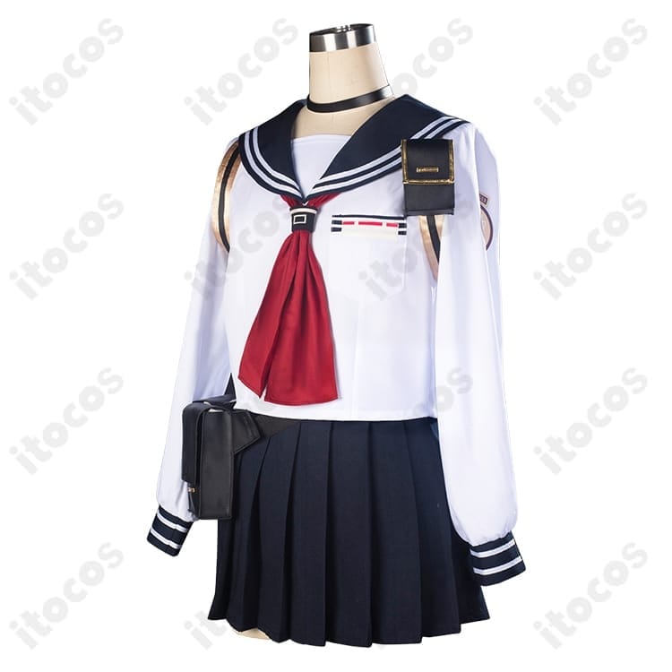 ブルアカ 高倉クルミ FOX小隊通常制服コスプレ衣装｜小物付きで高再現 - 2枚目の画像