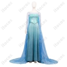 アナと雪の女王 エルサ Snow Queen氷のドレス｜軽やかで撮影映えするコスプレ衣装 - 1枚目の画像（サムネイル）