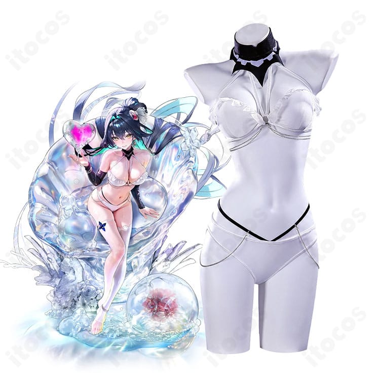 勝利の女神:NIKKE リトルマーメイド(セイレーン)のキャラクターイメージとシェルプリンセス衣装
