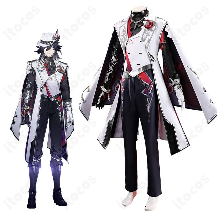 崩壊:スターレイル 不死途のキャラクタービジュアルと通常コスプレ衣装の比較