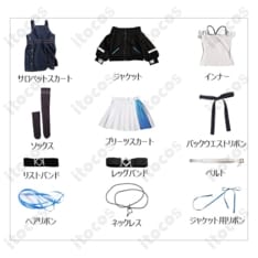 悠針れい 喫茶Laid-Back衣装｜爽やかで再現度の高い12点セット - 7枚目の画像（サムネイル）