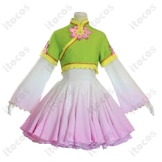 木之本桜 蓮モチーフコスプレ衣装｜軽やかな着心地と上品な再現度 - 1枚目の画像（サムネイル）