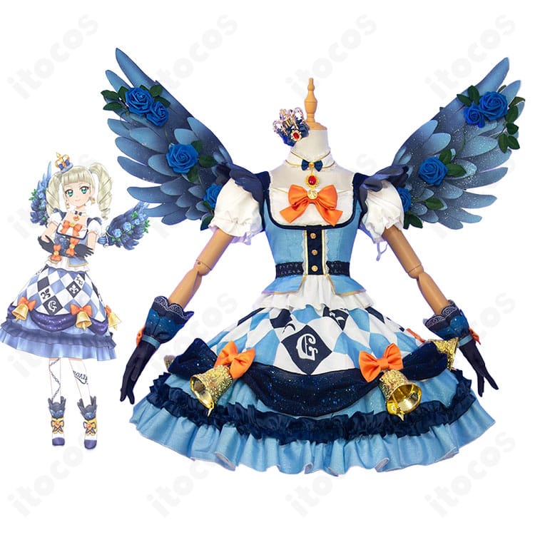 『アイカツ!』藤堂ユリカのキャラクターイメージとナイトメアカプリコーンコーデ商品衣装