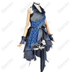 ガールズバンドクライ（ガルクラ）河原木桃香（桃香）コスプレ衣装｜アシンメトリーなステージ風 - 2枚目の画像（サムネイル）