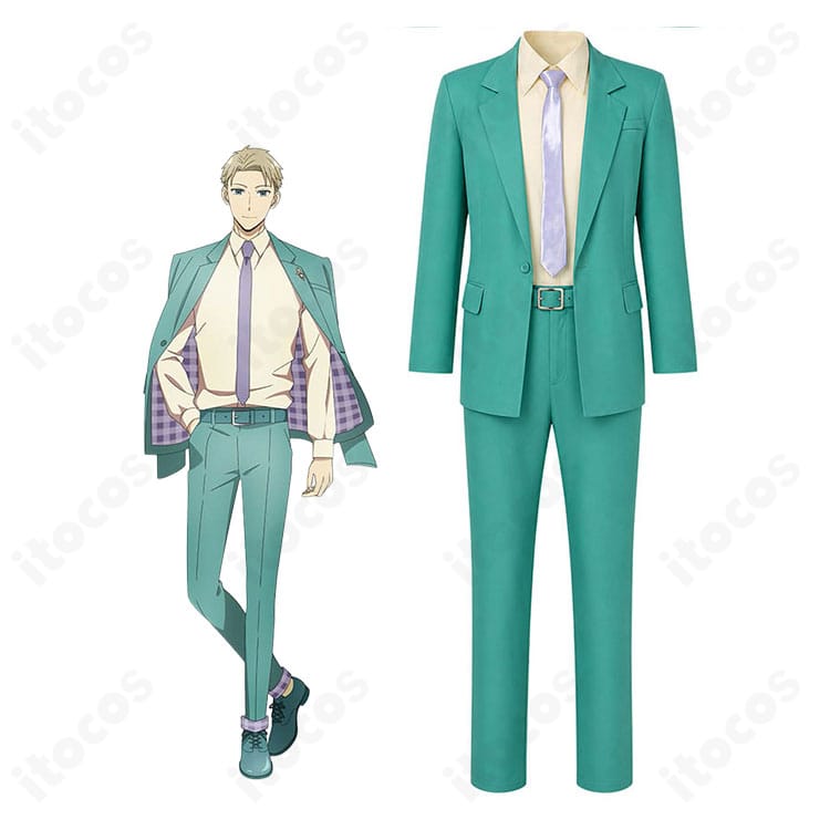 ロイド・フォージャーのキャラクターイメージとイベントビジュアルVer.スーツ衣装の商品比較
