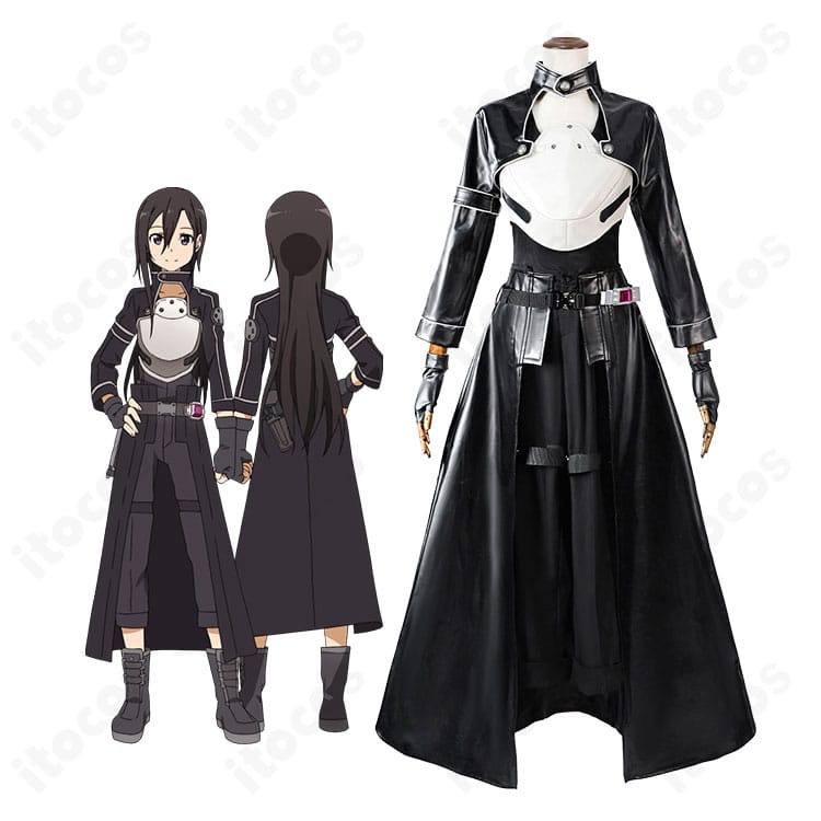 ソードアート・オンラインIIのキリト人物像とGGO編コスプレ衣装の商品画像