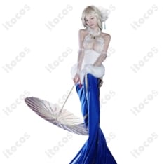 ジャンヌ・ダルク 灯花の祝装聖女 コスプレ衣装｜華やかな再現度と軽やかな着心地 - 4枚目の画像（サムネイル）