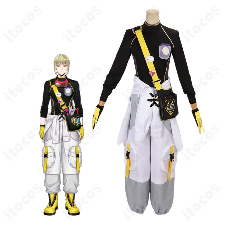 ルーク・ハントのキャラクターイメージとフレンドリー・テック衣装の商品比較