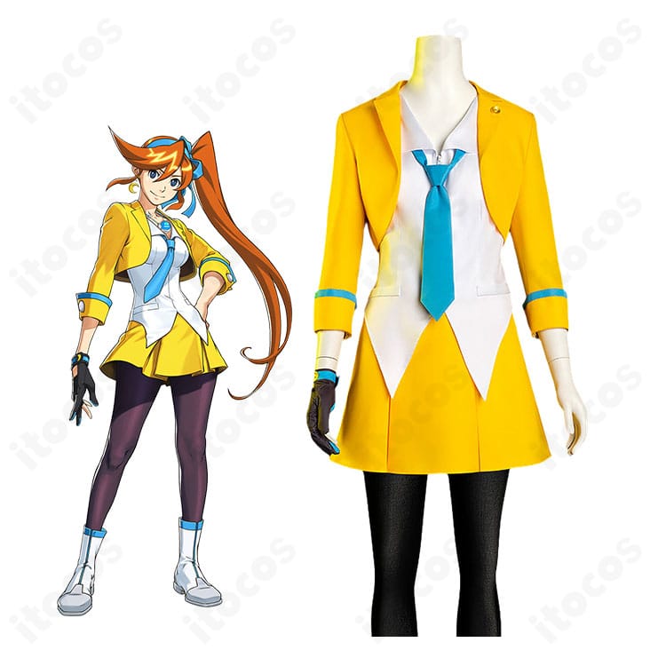 『逆転裁判5』希月心音のキャラクターイメージと通常衣装コスプレ商品