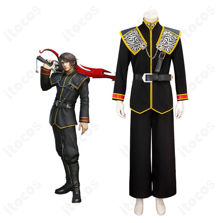スコール・レオンハートのキャラクターイメージと2ndフォームSeeD制服の商品比較