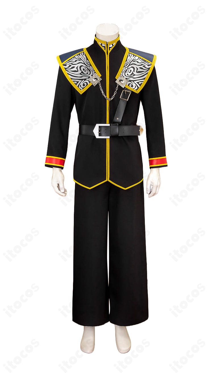 スコール・レオンハート2ndフォームSeeD制服コスプレ衣装の正面
