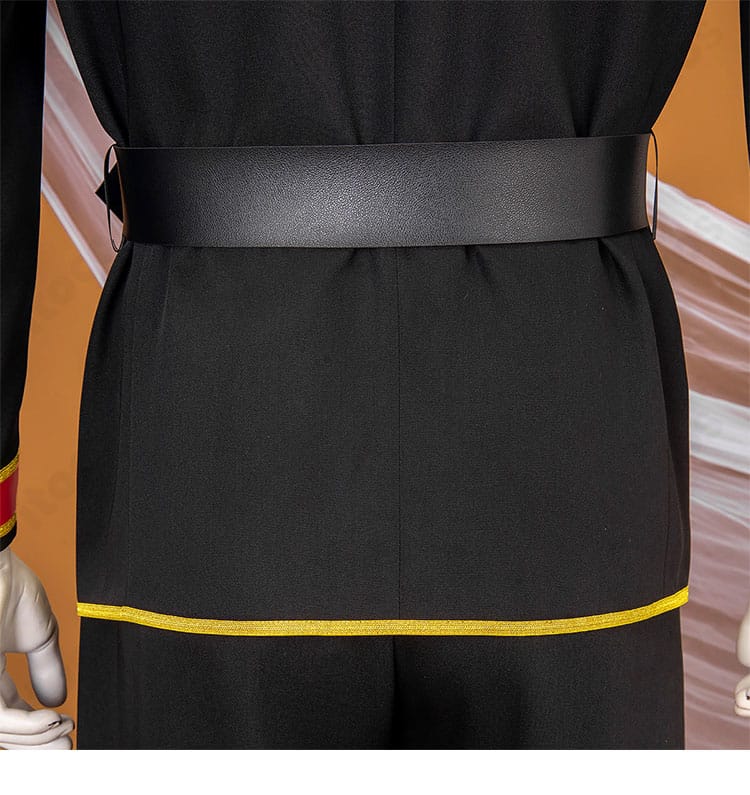スコール・レオンハートSeeD制服の背面ウエストディテール