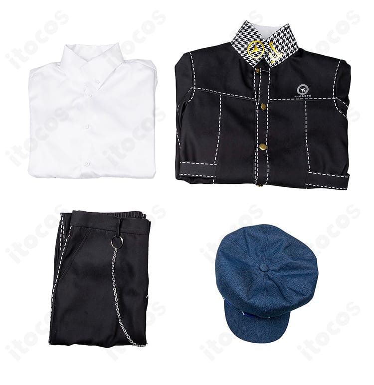 白鐘直斗リバイバル衣装のジャケット、シャツ、パンツ、帽子セット
