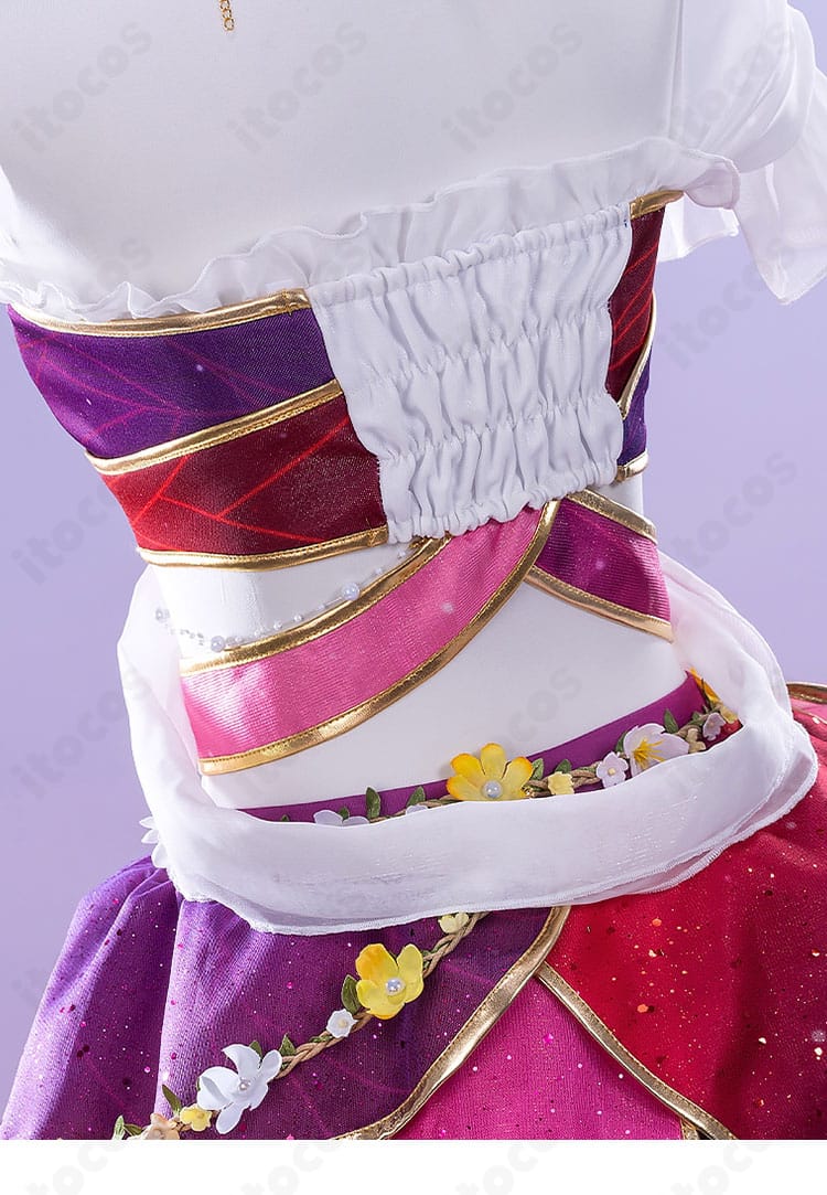 西木野真姫の妖精の国編衣装に合わせる腰飾りの詳細