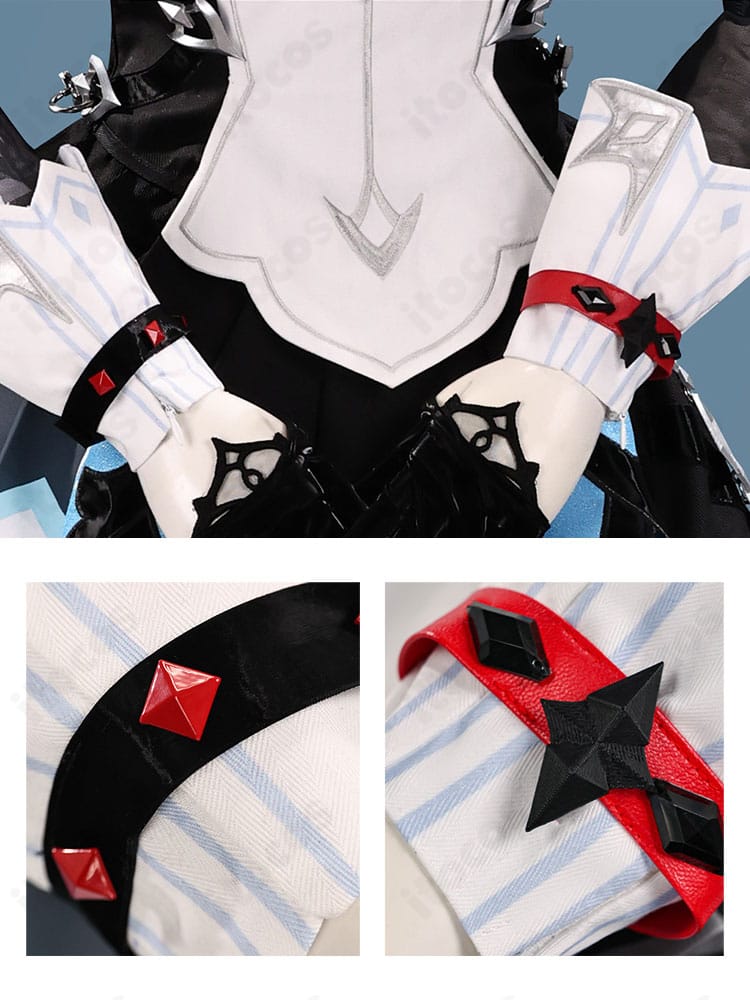 メイド長Ver.コスプレ衣装の袖口の装飾
