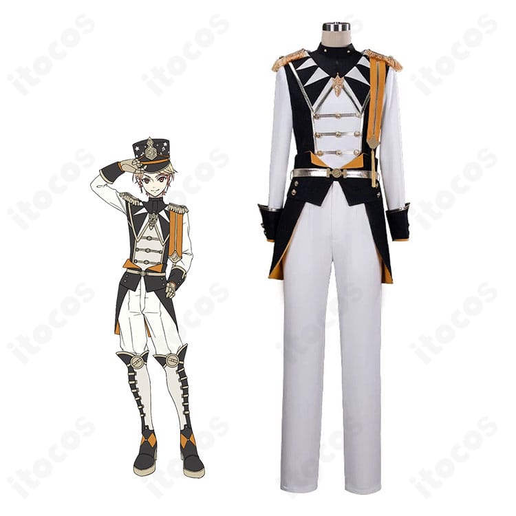 天馬司のキャラクター画像とブリキノダンス衣装の商品画像