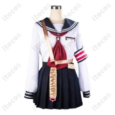 ブルーアーカイブ（ブルアカ）七度ユキノ（ユキノ）コスプレ衣装｜撮影向け制服７点セット - 1枚目の画像（サムネイル）