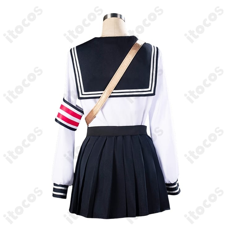 ブルーアーカイブ（ブルアカ）七度ユキノ（ユキノ）コスプレ衣装｜撮影向け制服７点セット - 4枚目の画像