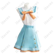 ホロライブ（ホロ）大空スバル（スバル）ラブミ！コスプレ衣装｜着心地重視のセーラー風 - 1枚目の画像（サムネイル）