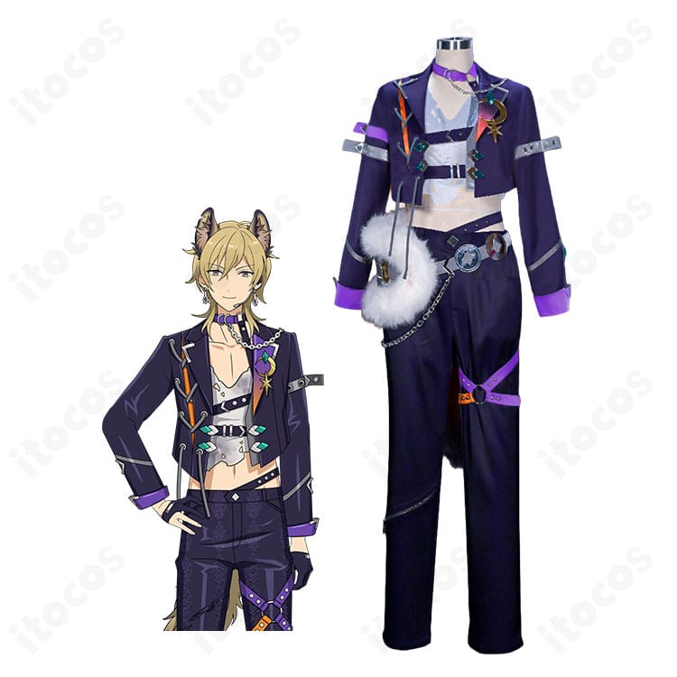 あんさんぶるスターズ!!ルーピンハロウィンのキャラクター画像と商品衣装の比較