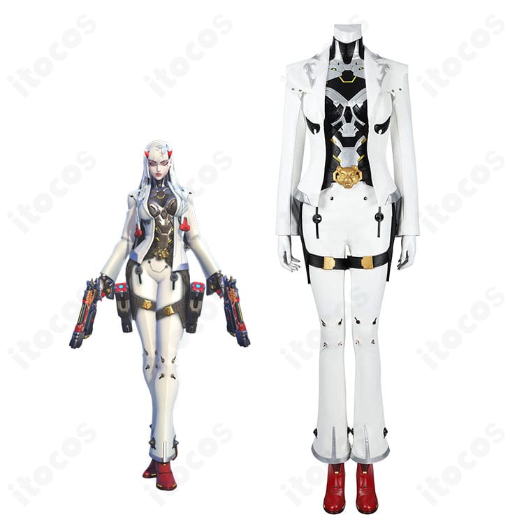 オーバーウォッチのキャラクター画像とコスプレ衣装の商品画像