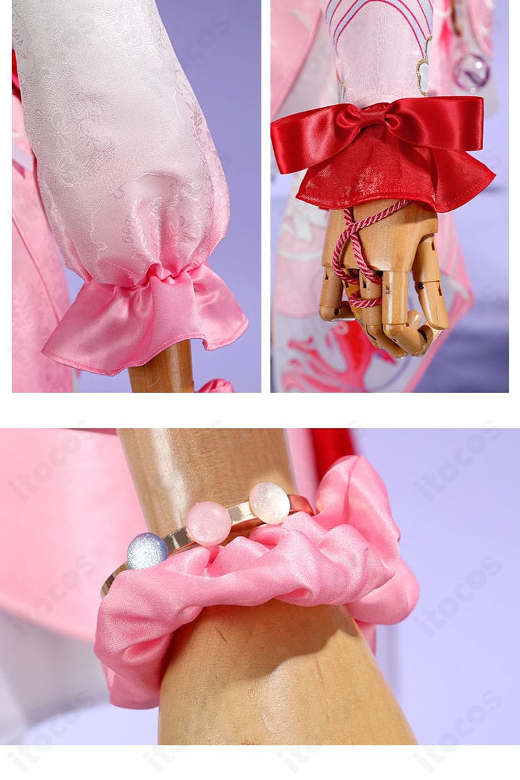 緋英「月待つ花時」コスプレ衣装に付属するリストバンドの詳細