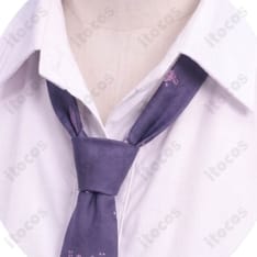 結城さくな 2026新衣装 制服Ver. コスプレ衣装｜ラベンダーの制服風コーデで撮影に - 2枚目の画像（サムネイル）